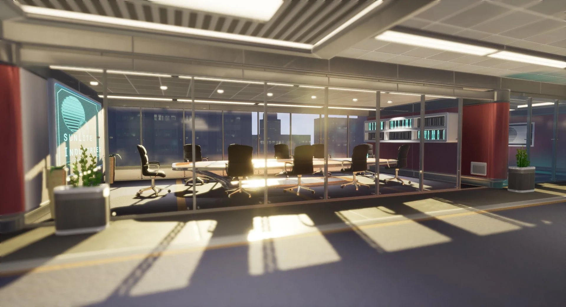 Un décor de nos jeux, modélisé par l’équipe | Association The Project