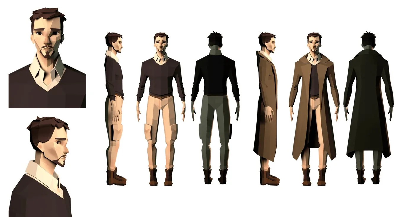Charater Design David - Reliquia | Association The Project
