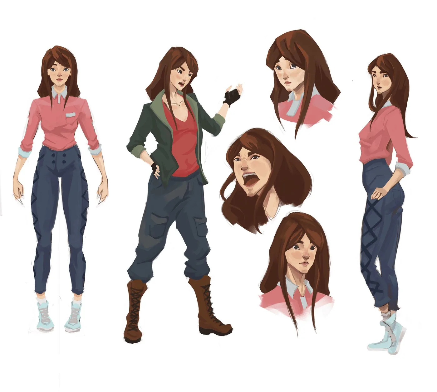 Chara Design Roxane - Reliquia The Immortality Stone | Association The Project