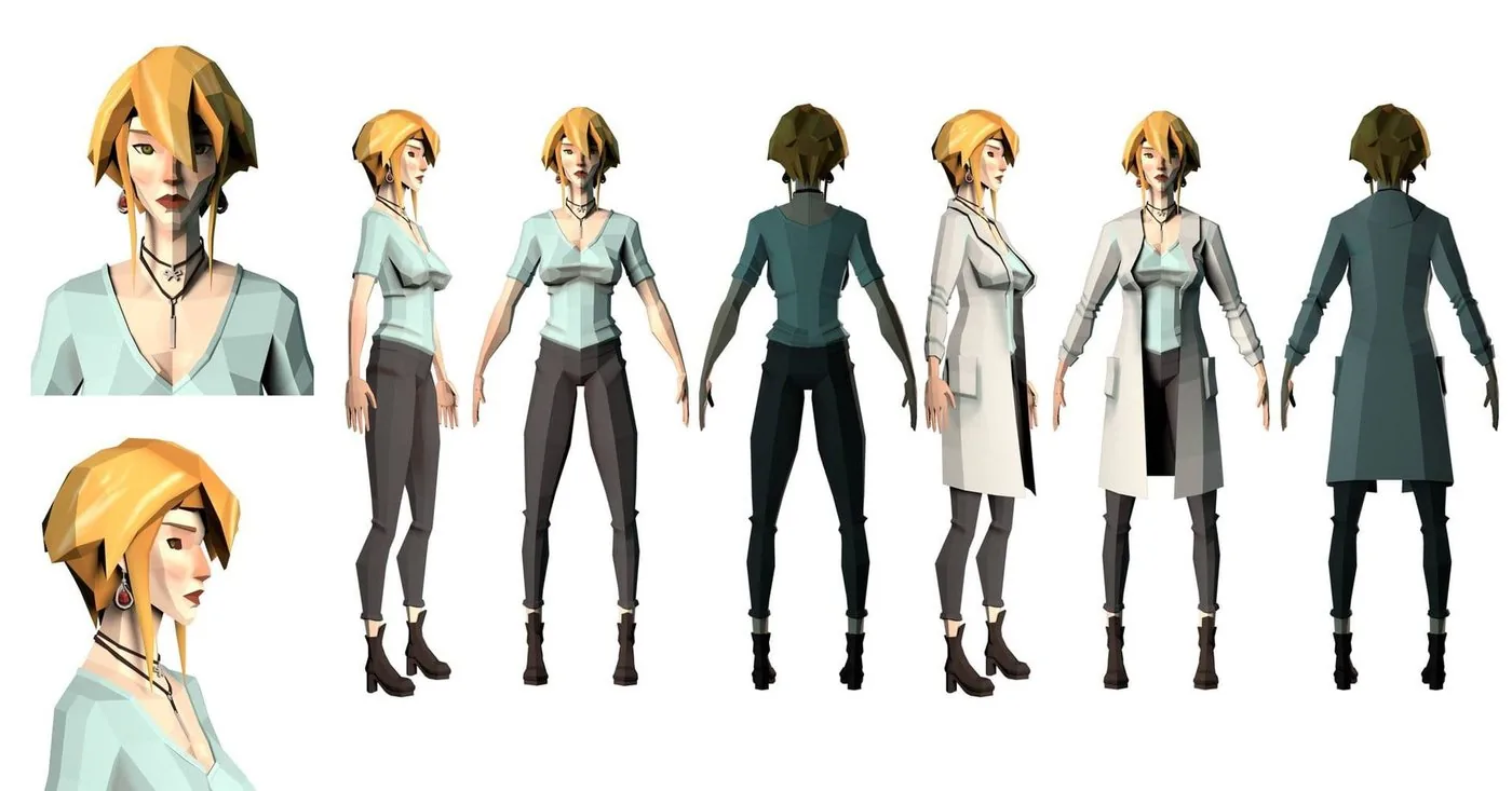 Modélisation en Low Poly Katarina\_Reliquia: The Immortality Stone | Association The Project