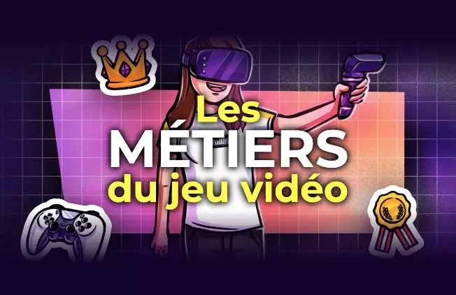 Équipe de développement de jeu vidéo au travail dans un studio | Association The Project