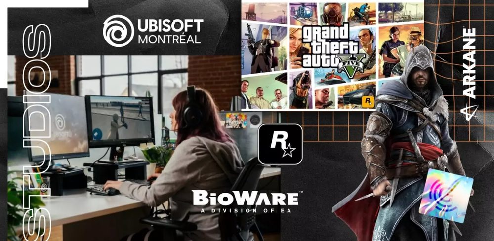 Équipes de développement réunies dans un studio de jeu vidéo | Association The Project