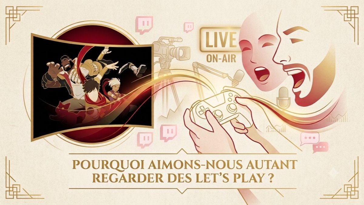 Un créateur de contenu commentant sa partie en direct devant sa caméra | Association The Project