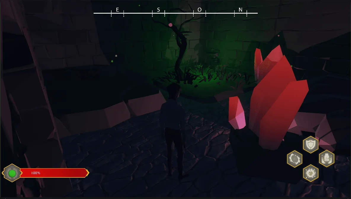 Un souterrain du jeu | Association The Project