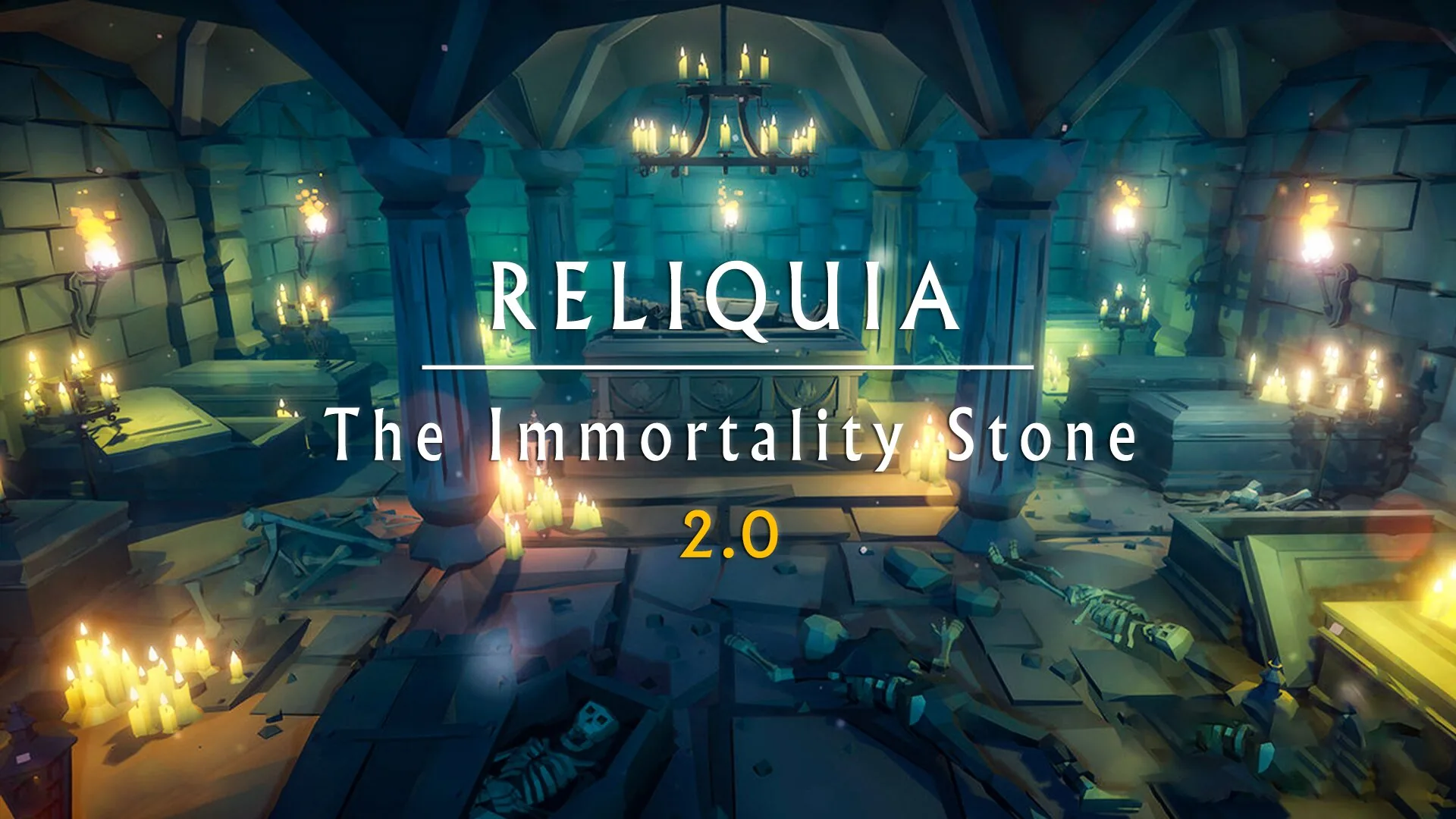 Visuel de la version 2.0 de Reliquia | Association The Project