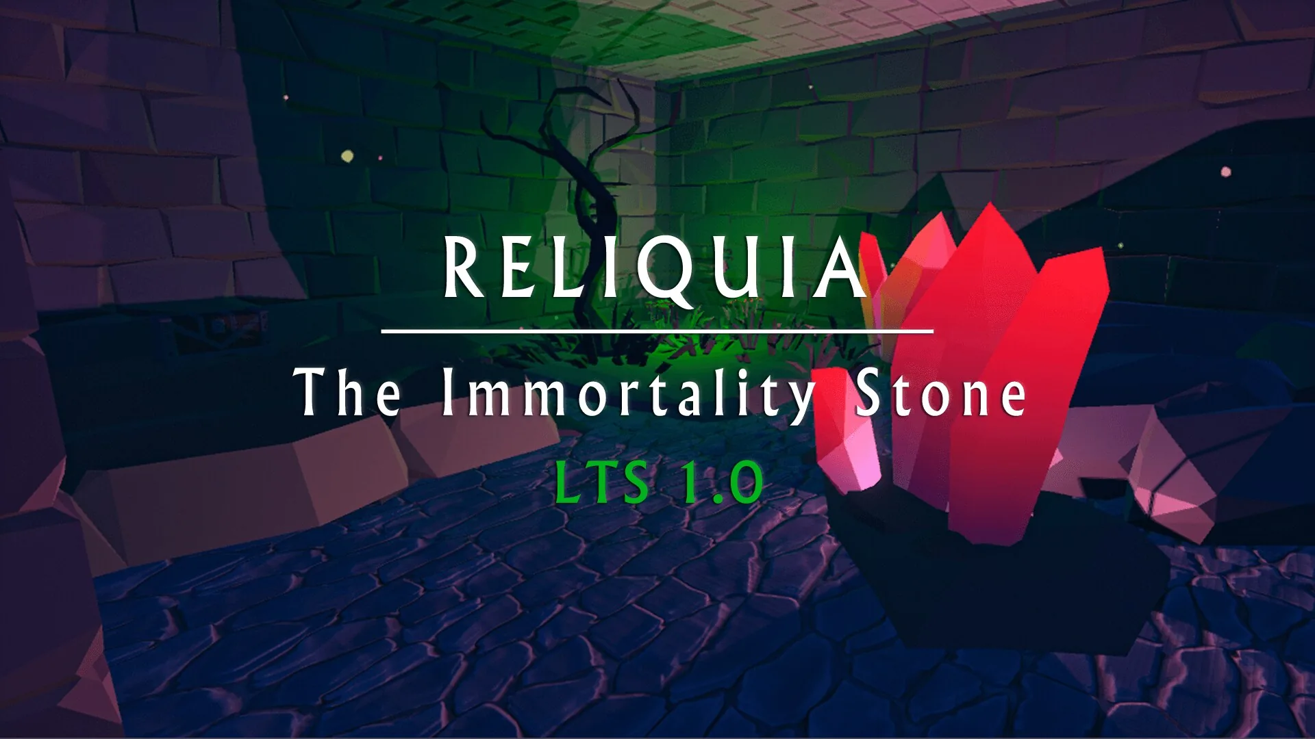 Visuel de la version LTS 1.0 de Reliquia | Association The Project